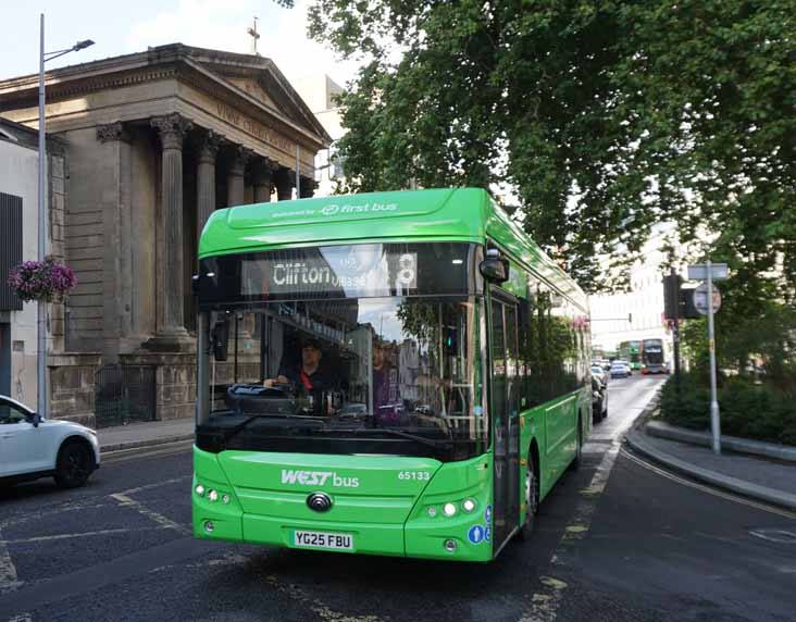 First Bristol Yutong E12 65133